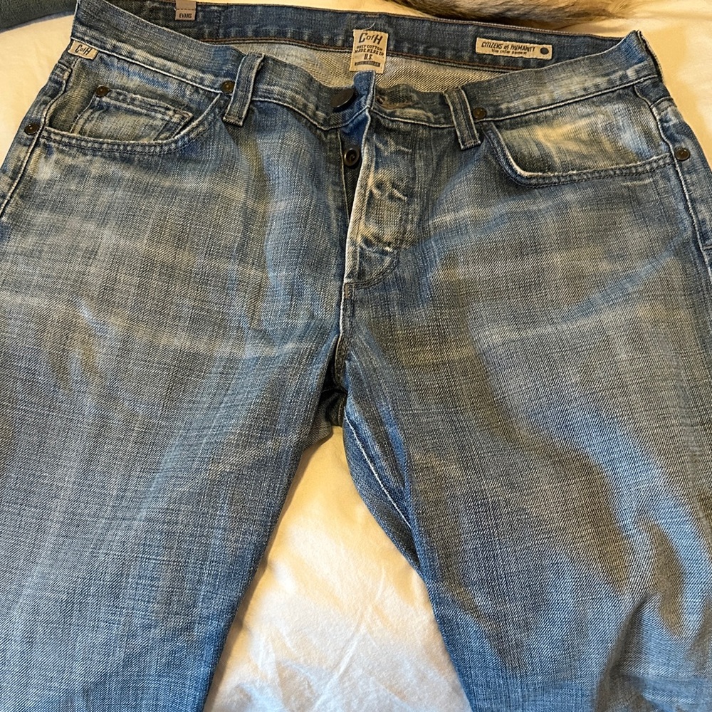 Citizens Of Humanity Light Blue Relaxed Jeans